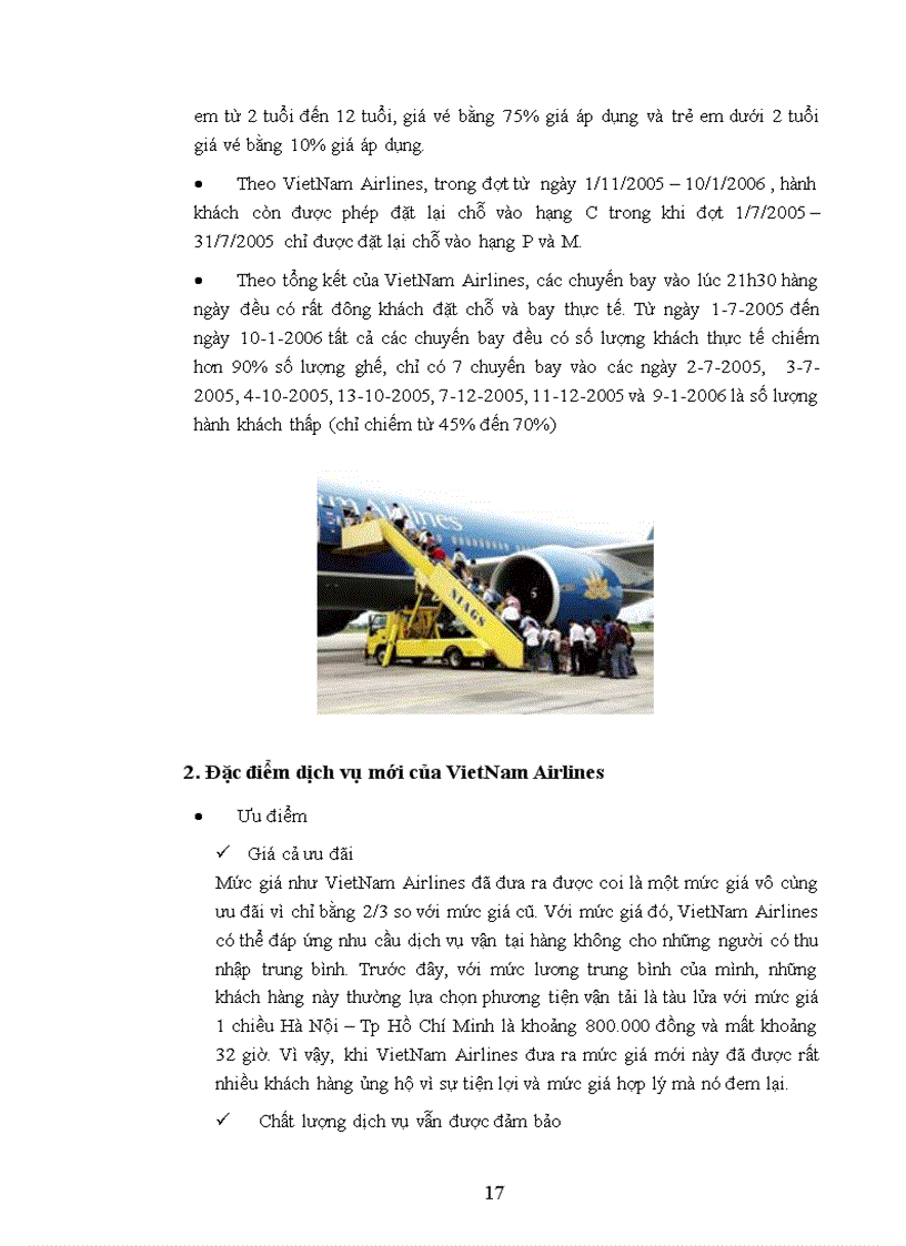 image for page Nghiên cứu thái độ của khách hàng đối với giờ bay mới của đường bay Hà Nội Tp Hồ Chí Minh do VietNam Airlines cung cấp