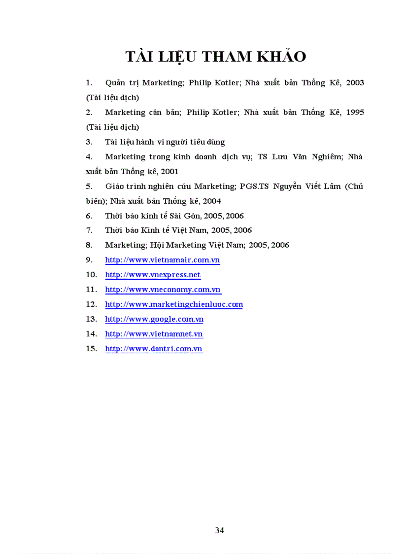 image for page Nghiên cứu thái độ của khách hàng đối với giờ bay mới của đường bay Hà Nội Tp Hồ Chí Minh do VietNam Airlines cung cấp