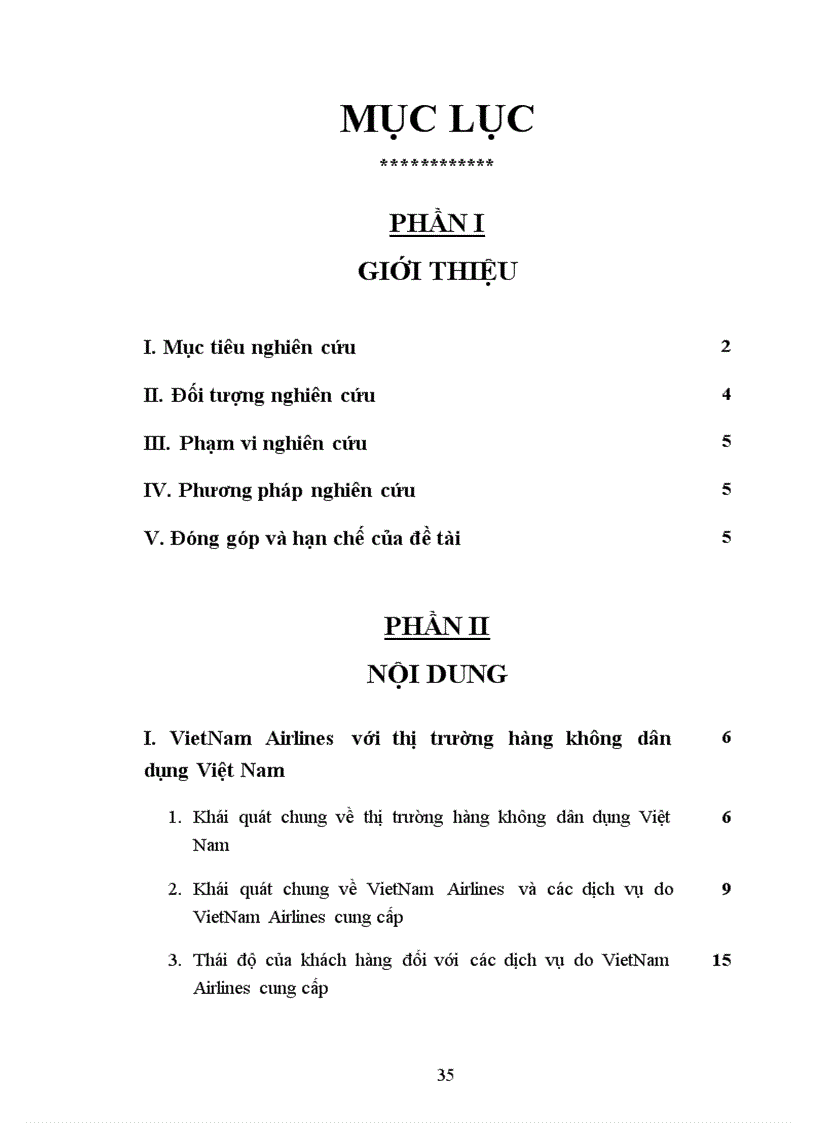 image for page Nghiên cứu thái độ của khách hàng đối với giờ bay mới của đường bay Hà Nội Tp Hồ Chí Minh do VietNam Airlines cung cấp
