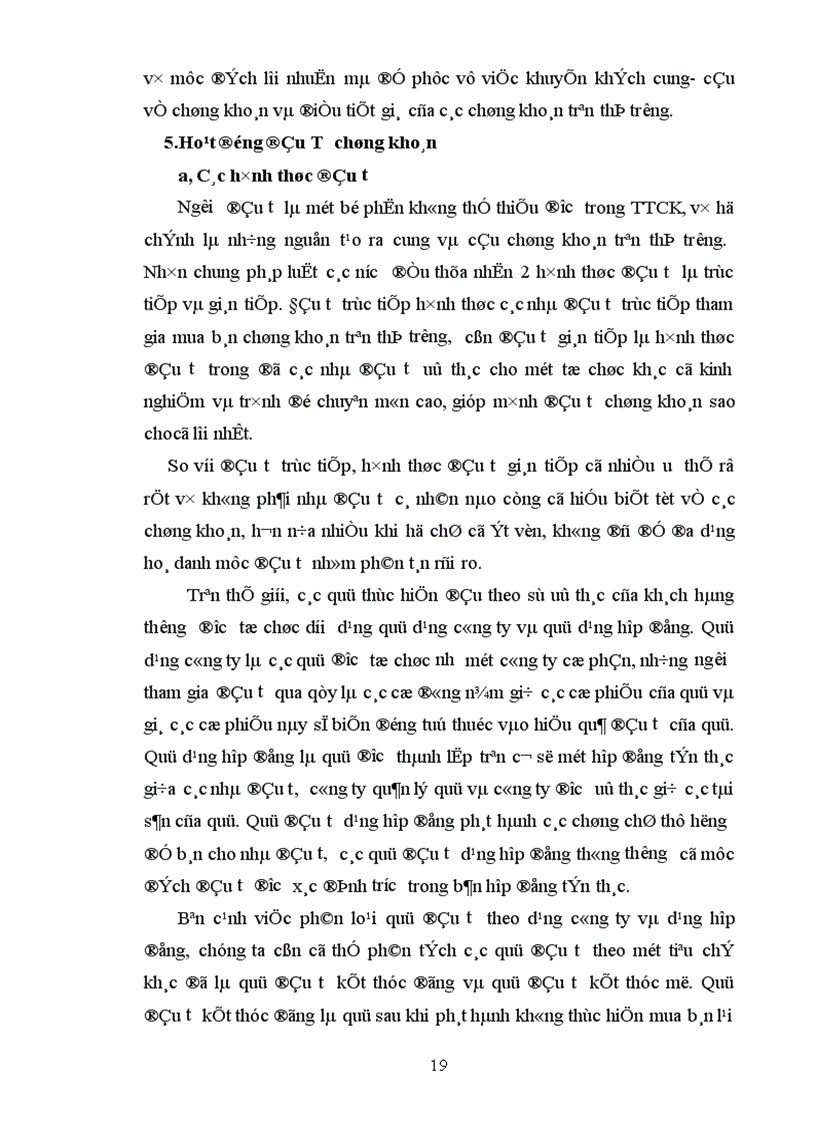 image for page Điều kiện thành lập TTCK và hoạt động của nó ở VN trong thời kỳ non trẻ