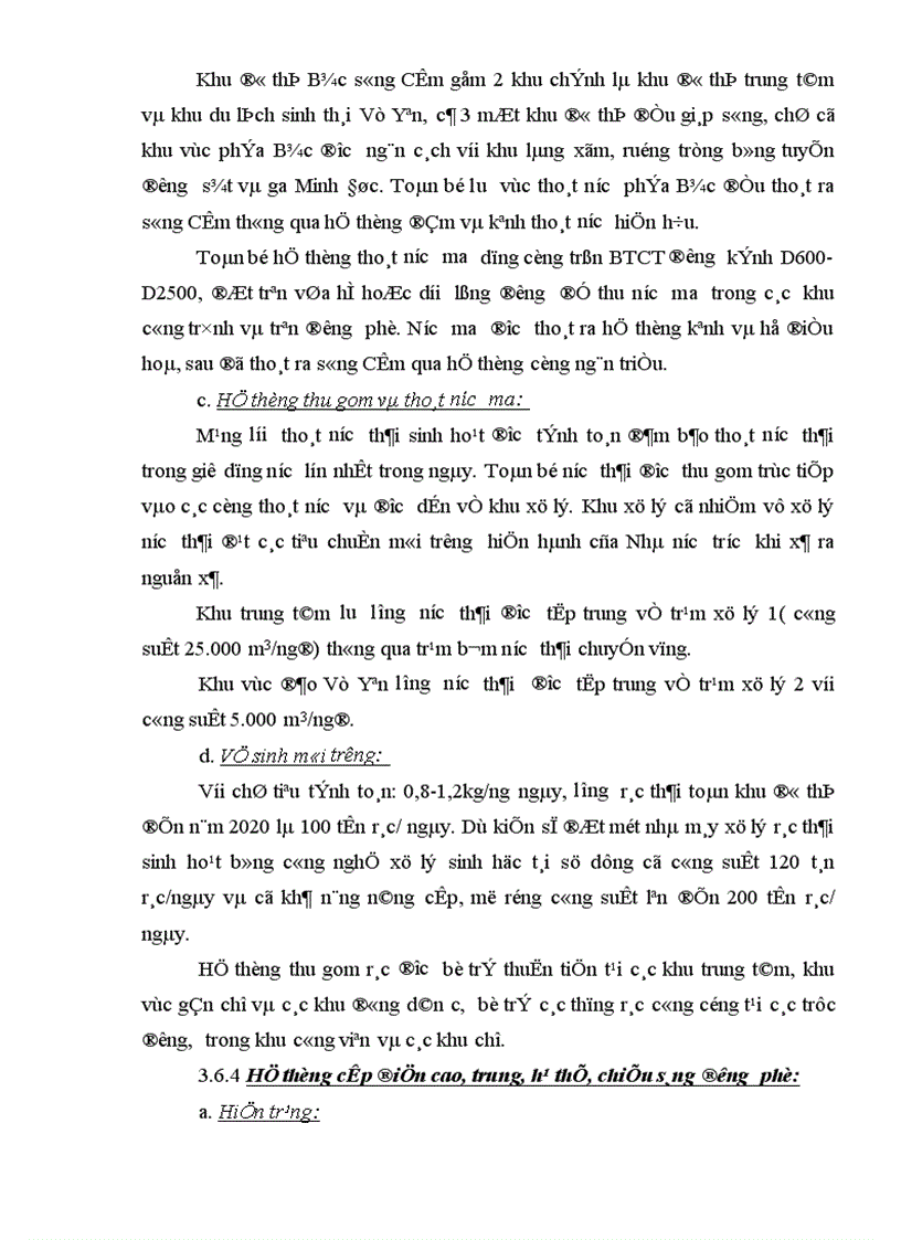 image for page Nội dung quy hoạch chi tiết khu đô thị bắc sông Cấm 1