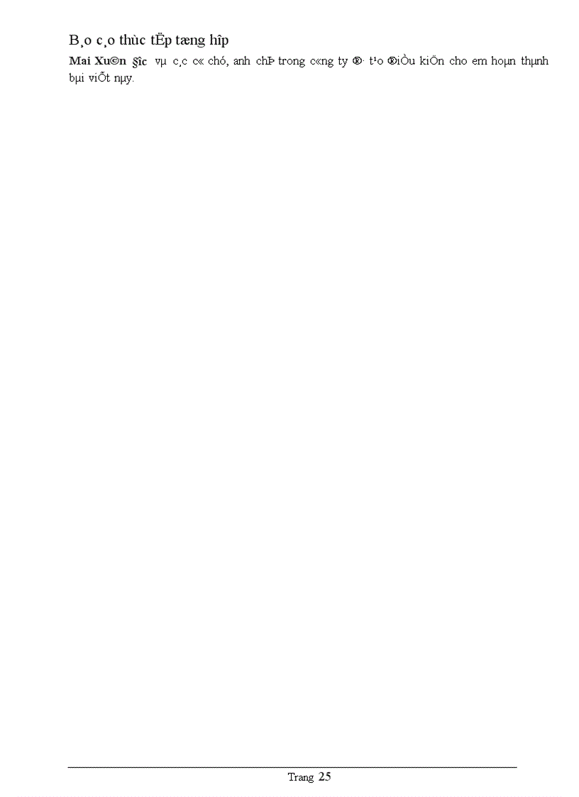 image for page Báo cáo thực tập tổng hợp của Công Ty Xây Dựng Số1 Hà Nội