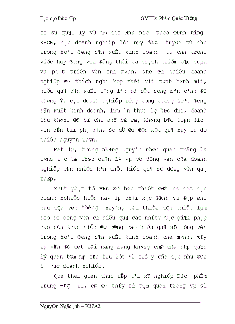 image for page Một số biện pháp nhằm nâng cao hiệu quả sử dụng vốn ở xí nghiệp Dược phẩm Trung ương II 1