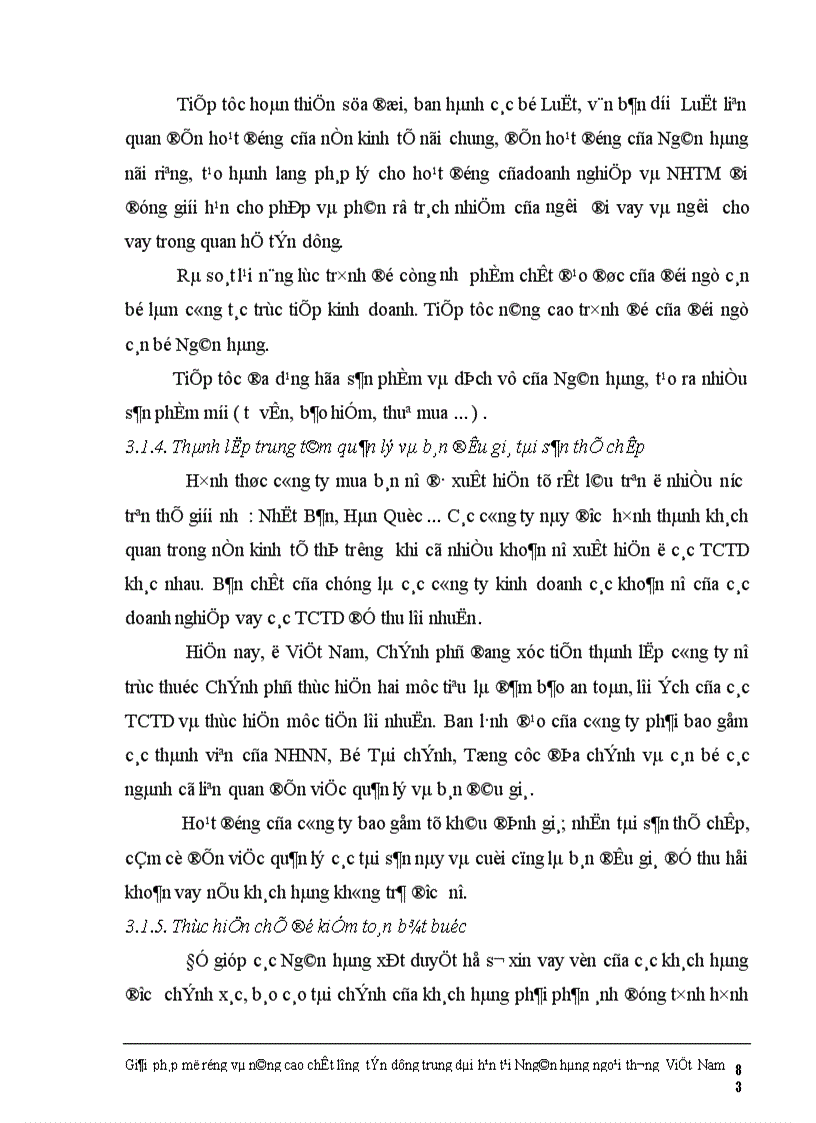 image for page Một số giải pháp nhằm mở rộng và nâng cao chất lượng tín dụng trung dài hạn tại ngân hàng ngoại thương Việt Nam 1