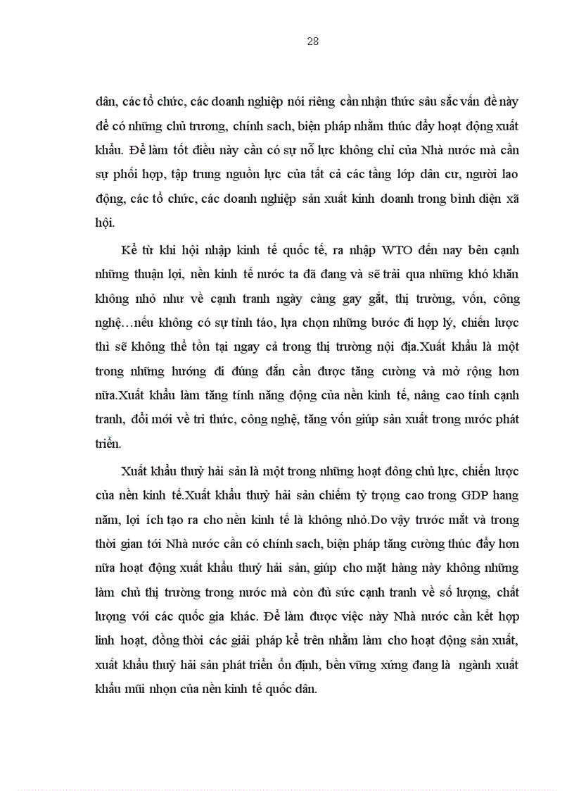 image for page Phương hướng và giải pháp thúc đẩy phát triển xuất khẩu thuỷ hải sản