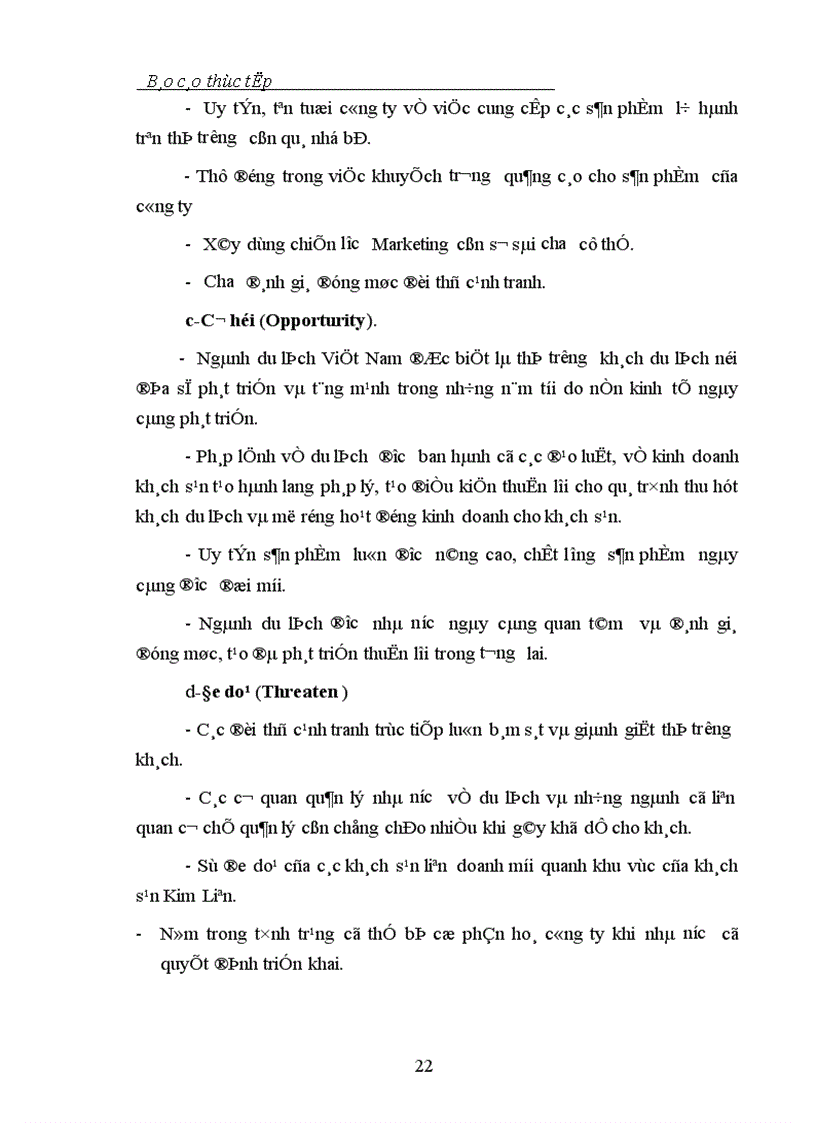 image for page Báo cáo thực tập tổng hợp của khách sạn Kim Liên