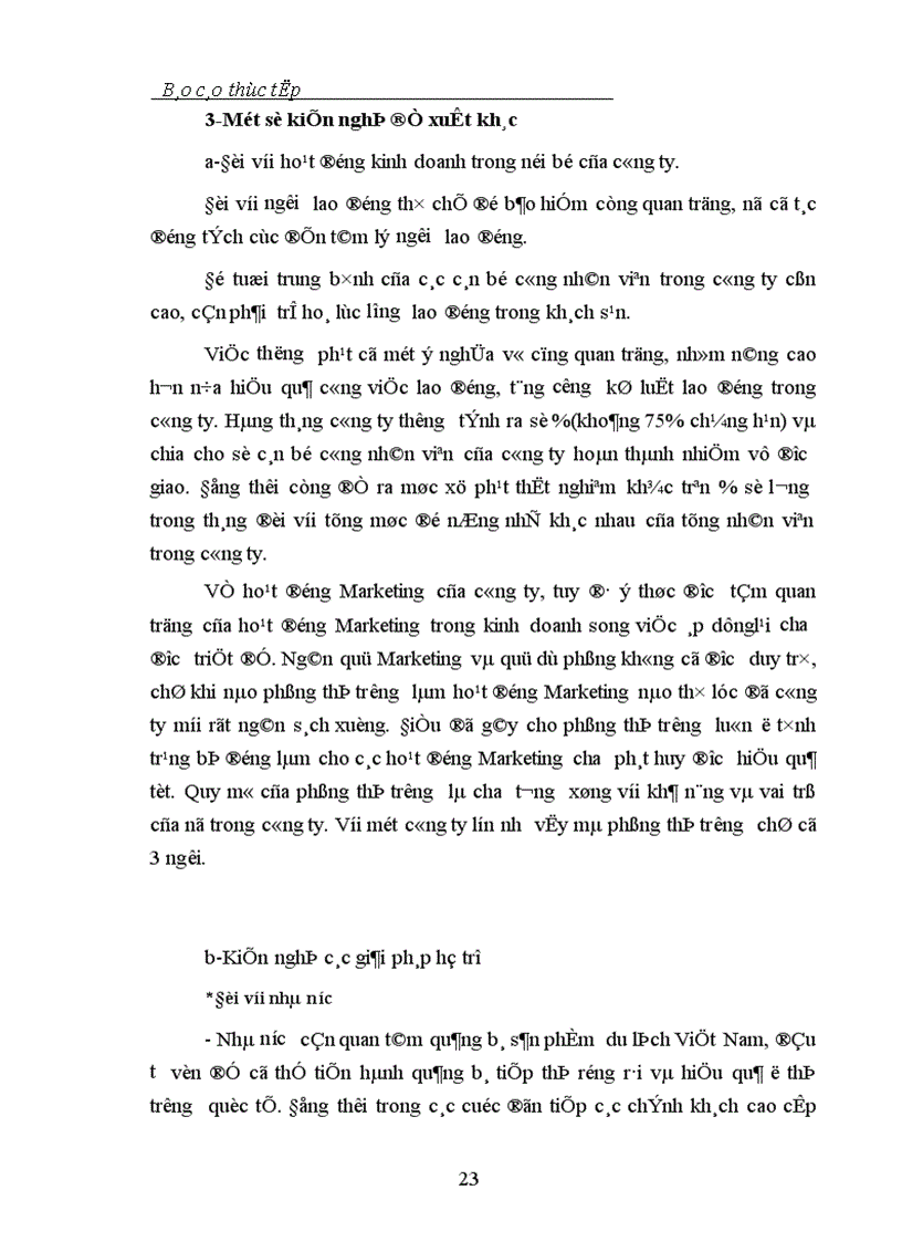 image for page Báo cáo thực tập tổng hợp của khách sạn Kim Liên