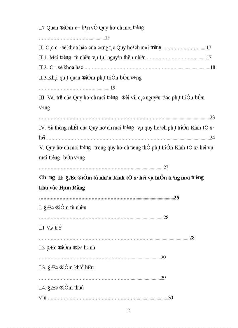 image for page Quy hoạch môi trường khu vực phát triển Kinh tế xã hội Hàm Rồng 1