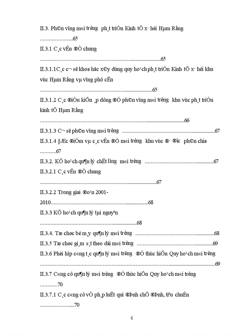 image for page Quy hoạch môi trường khu vực phát triển Kinh tế xã hội Hàm Rồng 1