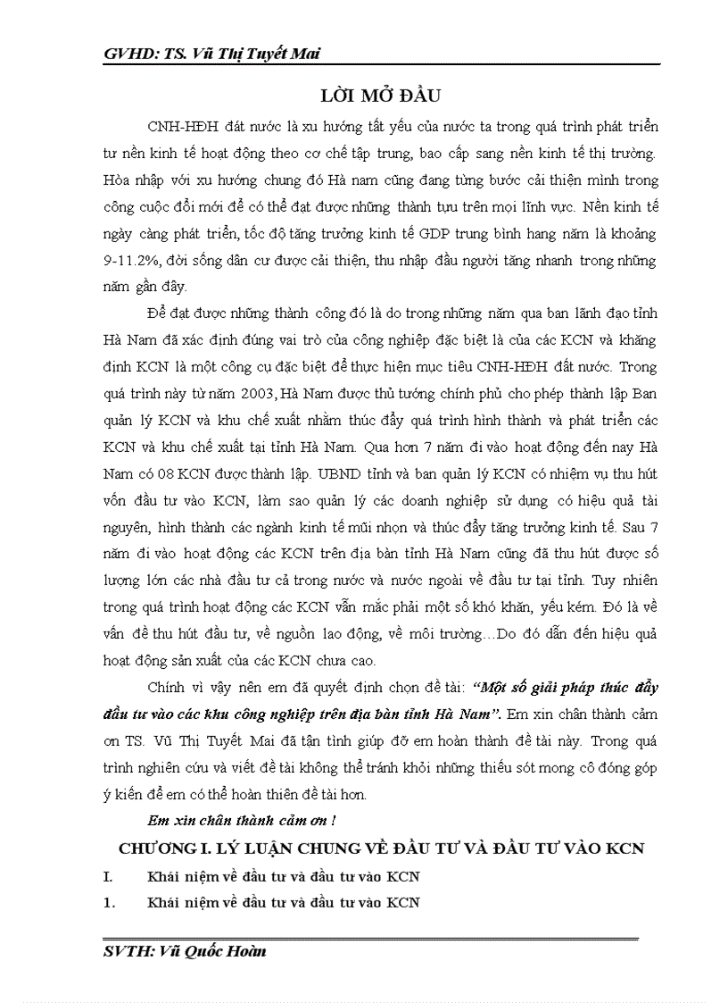 image for page Một số giải pháp thúc đẩy đầu tư vào các khu công nghiệp trên địa bàn tỉnh Hà Nam 1