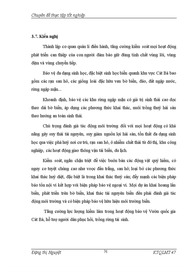image for page Áp dụng phương pháp chi phí du lịch để đánh giá giá trị cảnh quan vườn quốc gia Cát Bà Hải Phòng 1