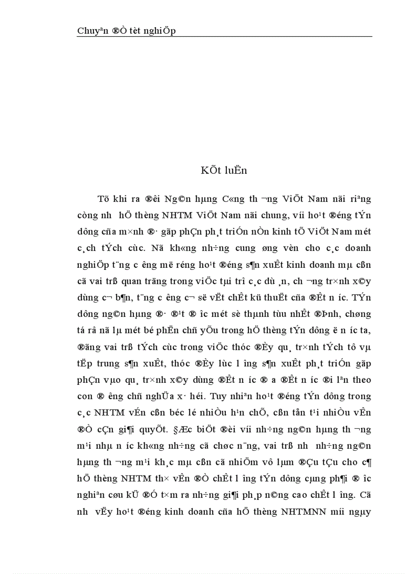 image for page Nâng cao chất lượng tín dụng ngắn hạn tại Chi nhánh NHCT khu vực Chương Dương 1