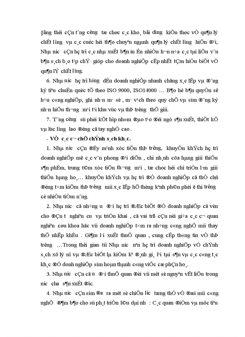 image for page Phương hướng và giải pháp góp phần nâng cao chất lượng và công tác quản lý chất lượng ở Công ty bánh kẹo Hải Hà 1