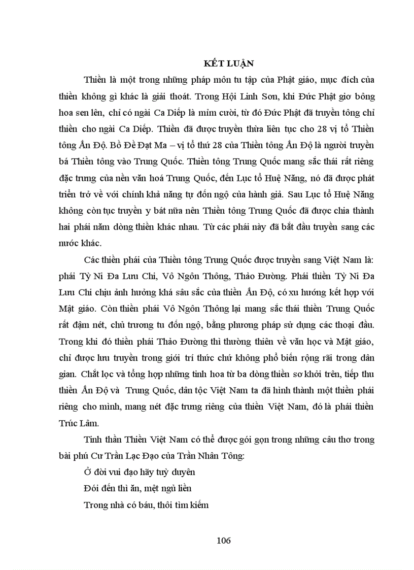 image for page Vài nét về thiền Phật giáo ở Việt Nam và vai trò của nó trong xã hội hiện đại