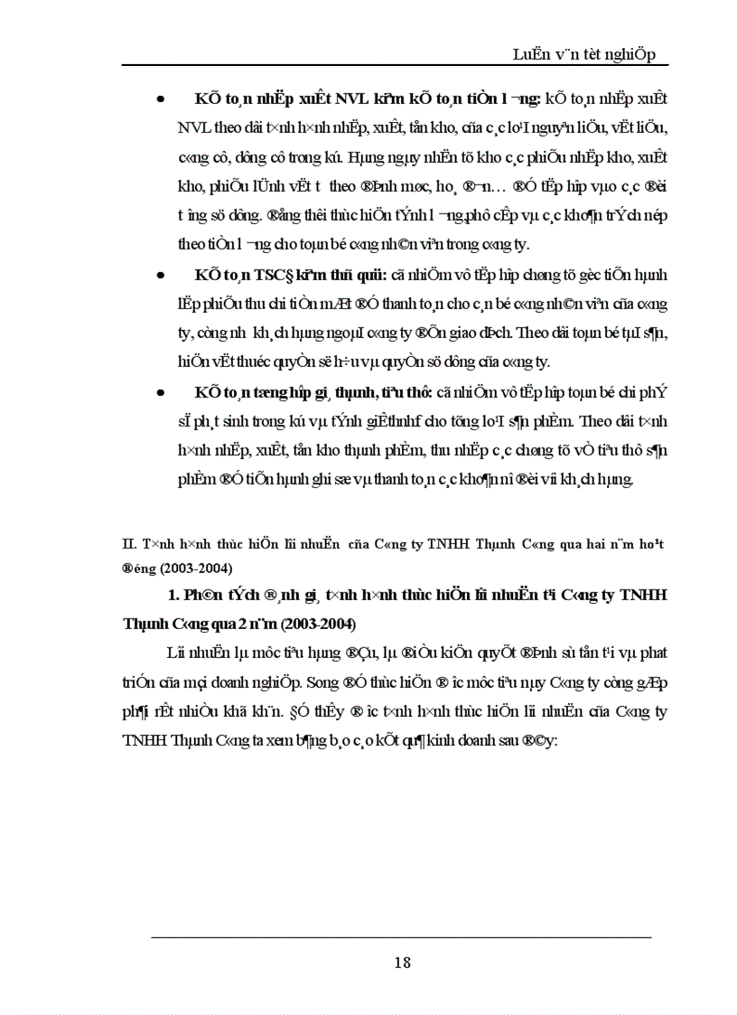 image for page Lợi nhuận và một số giải pháp chủ yếu tăng lợi nhuận tại Công ty TNHH Thành Công 1