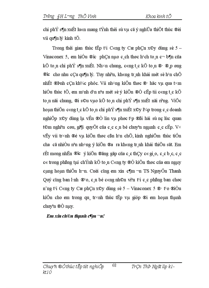 image for page Hoàn thiện phương pháp kế toán chi phí xây lắp tại Công ty Cổ phần xây dựng số 5 trong điều kiện vận dụng hệ thống chuẩn mực kế toán Việt Nam 1