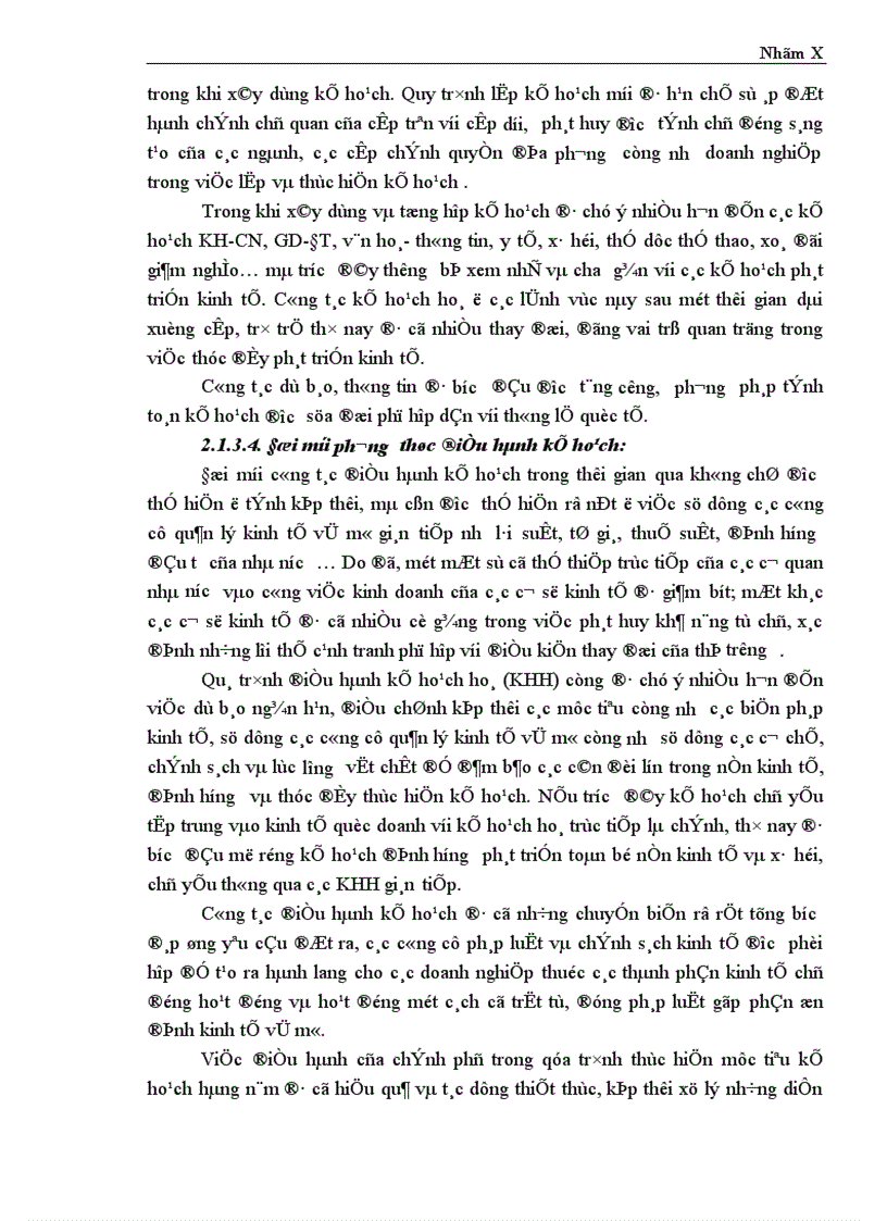 image for page Phương hướng tiếp tục đổi mới công tác KHH ở nước ta trong thời gia tới