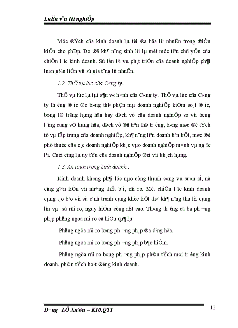 image for page Một số biện pháp góp phần nâng cao hiệu quả của việc xây dựng và thực hiện chiến lược kinh doanh của Công ty 26 BQP 1