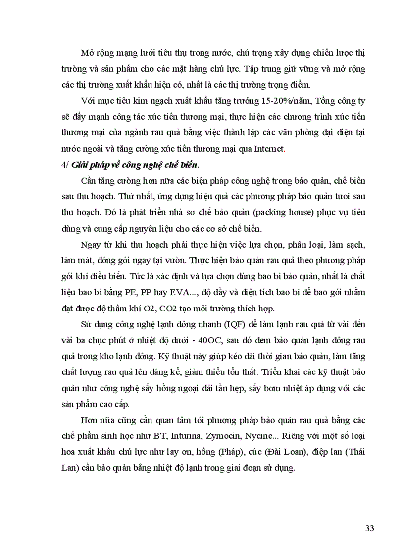 image for page Các nhân tố ảnh hưởng đến phát triển ngành công nghiệp chế biến rau quả 1