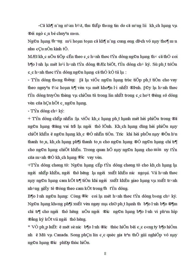 image for page Hoàn thiện và phát triển nghiệp vụ bảo lãnh tại Ngân hàng Đầu tư và Phát triển Hà Nội 1