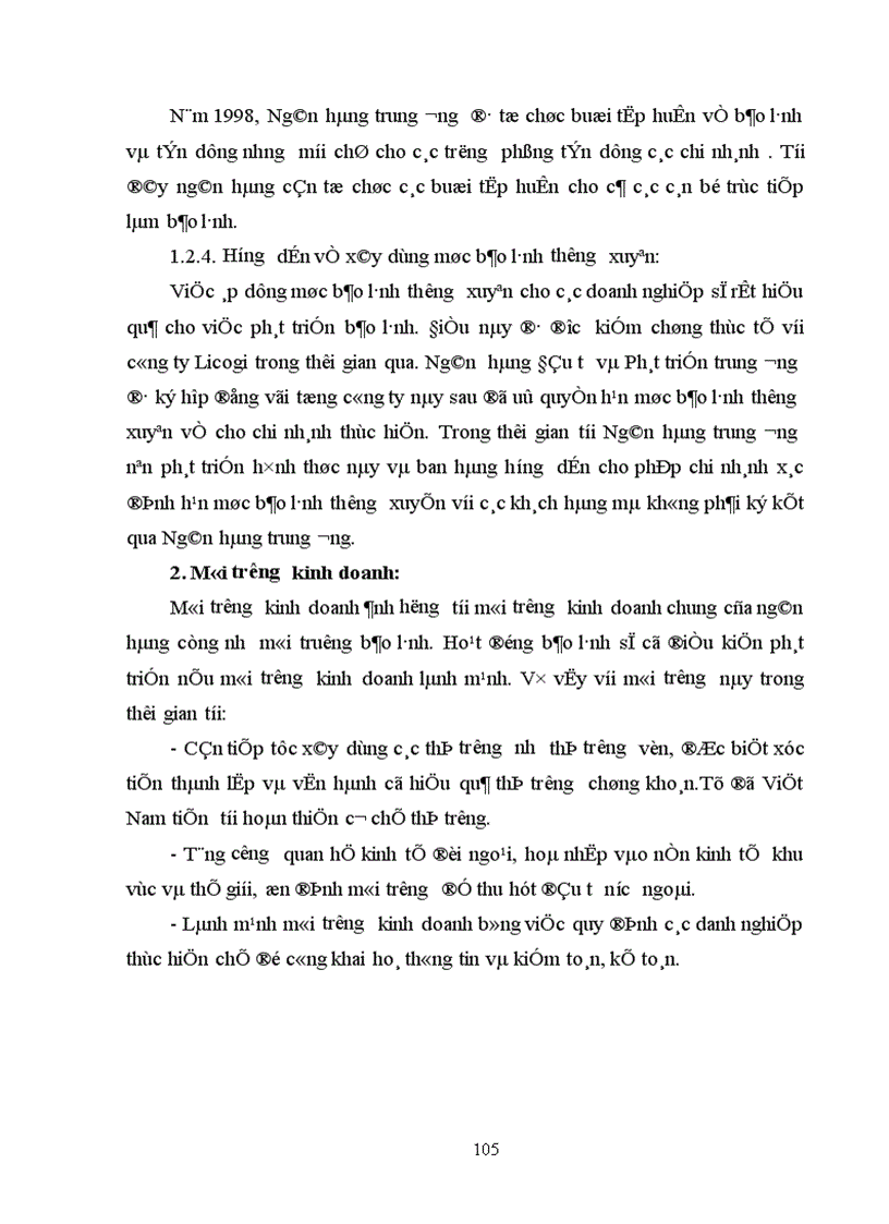image for page Hoàn thiện và phát triển nghiệp vụ bảo lãnh tại Ngân hàng Đầu tư và Phát triển Hà Nội 1