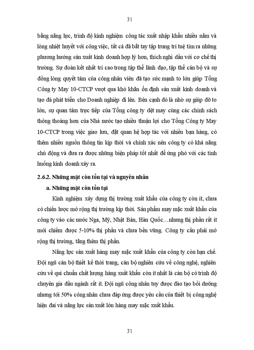 image for page Đẩy mạnh xuất khẩu hàng may mặc của Tổng Công ty May 10 CTCP