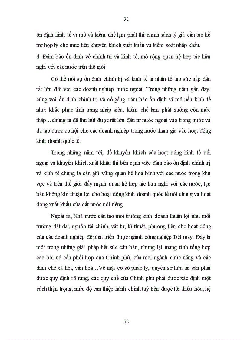 image for page Đẩy mạnh xuất khẩu hàng may mặc của Tổng Công ty May 10 CTCP