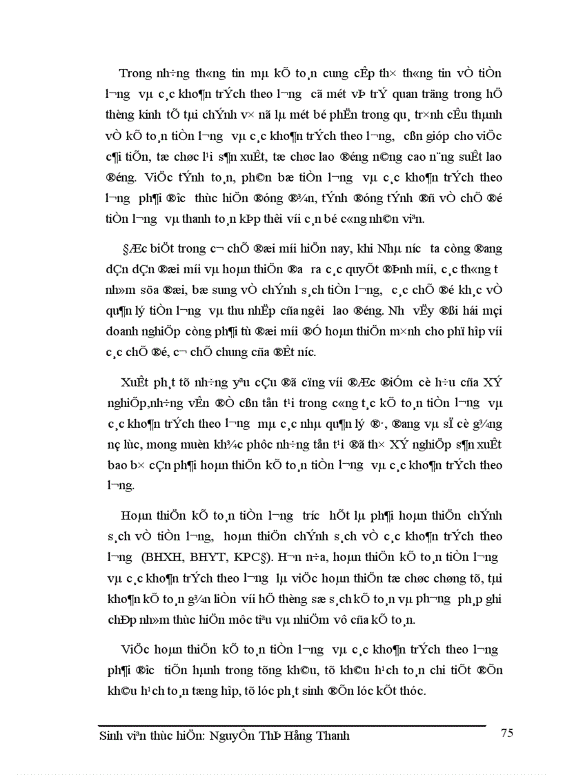 image for page Hạch toán tiền lương và các khoản trích theo lương tại Xí nghiệp sản xuất bao bì Công ty Sông Đà 12 1