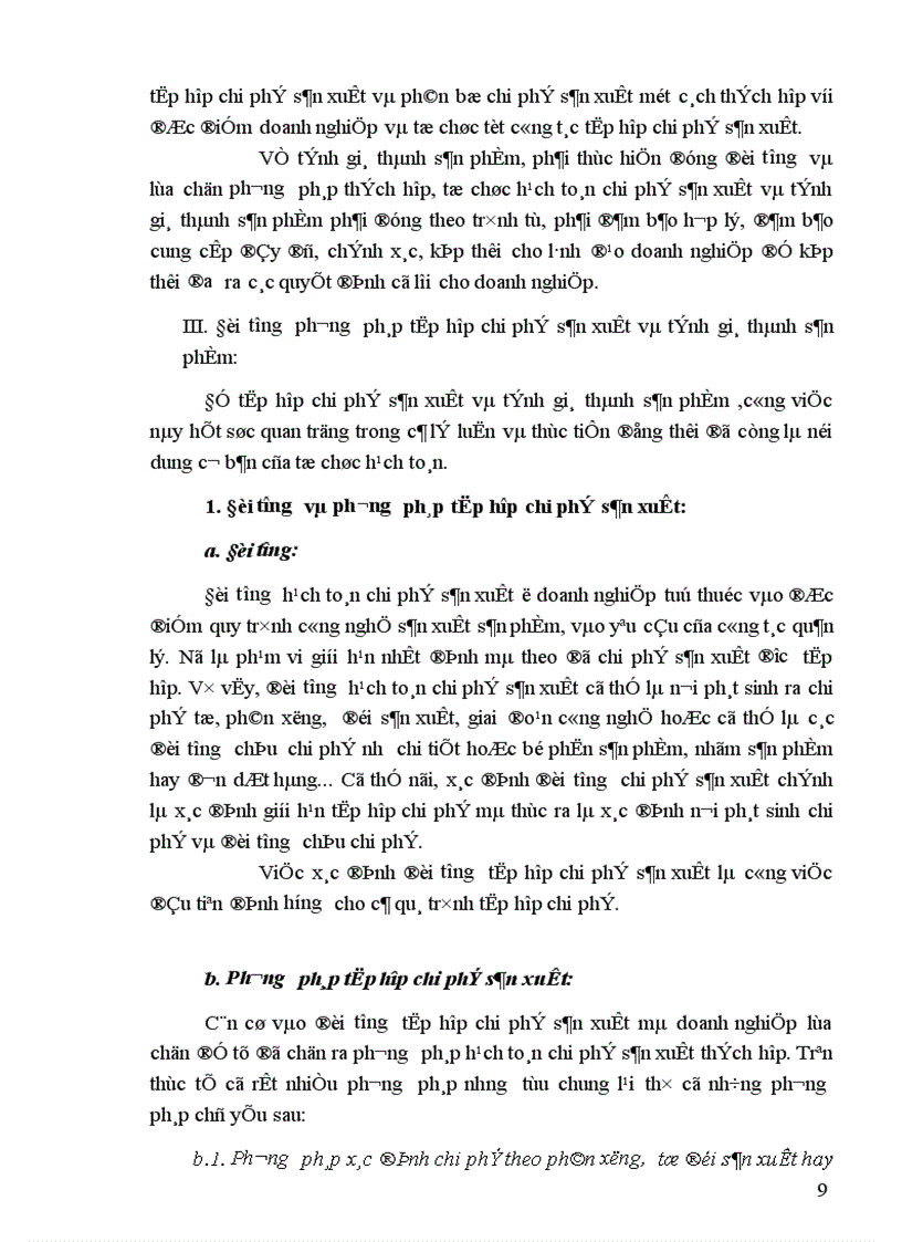 image for page Một số ý kiến về kế toán chi phí sản xuất và tính giá thành trong các doanh nghiệp sản xuất kinh doanh 1
