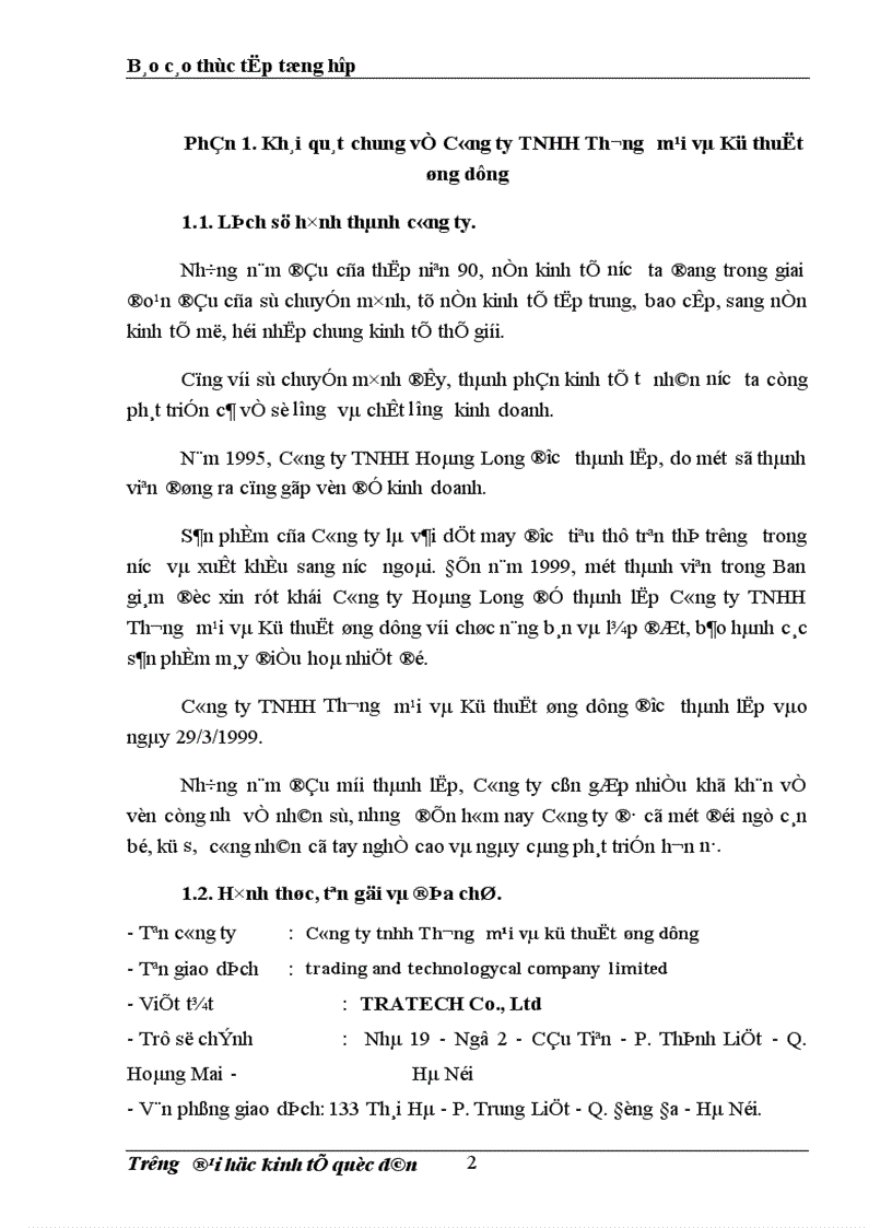 image for page Báo cáo thực tập tại Công ty TNHH Thương mại và Kỹ thuật ứng dụng