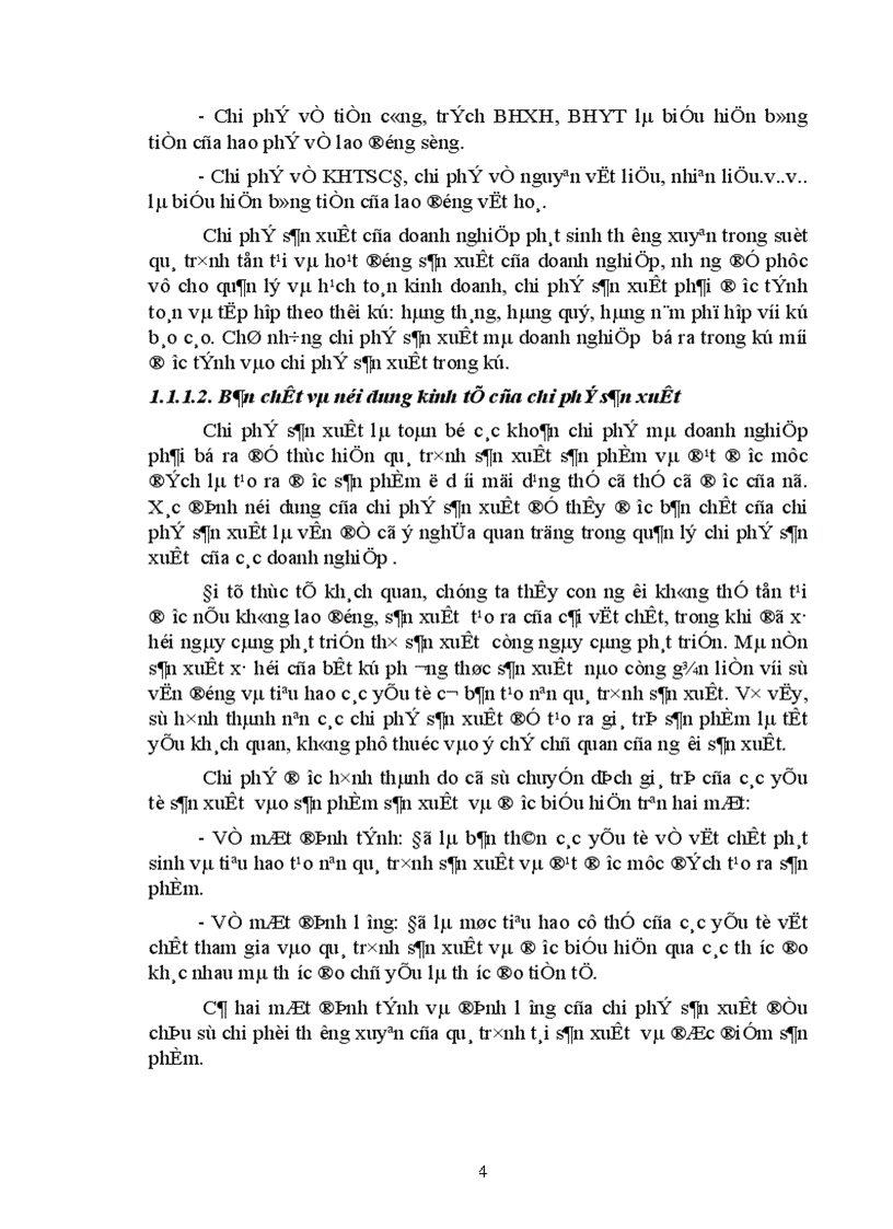 image for page Kế toán tập hợp chi phí sản xuất và tính giá thành ở Xí nghiệp in 15 1