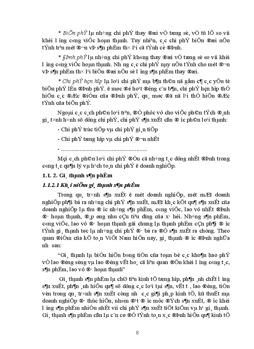 image for page Kế toán tập hợp chi phí sản xuất và tính giá thành ở Xí nghiệp in 15 1