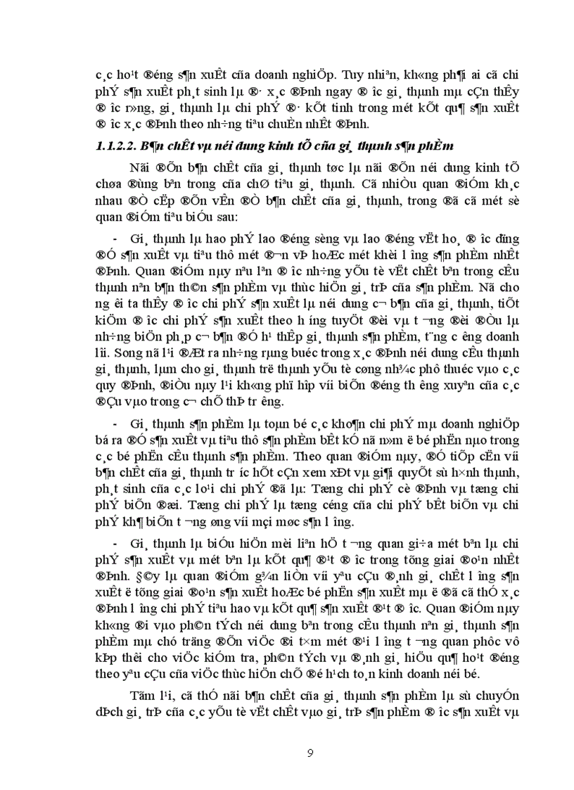 image for page Kế toán tập hợp chi phí sản xuất và tính giá thành ở Xí nghiệp in 15 1