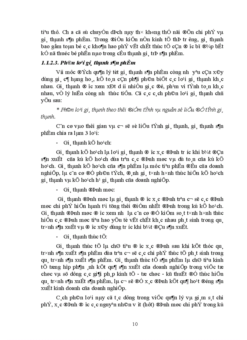 image for page Kế toán tập hợp chi phí sản xuất và tính giá thành ở Xí nghiệp in 15 1