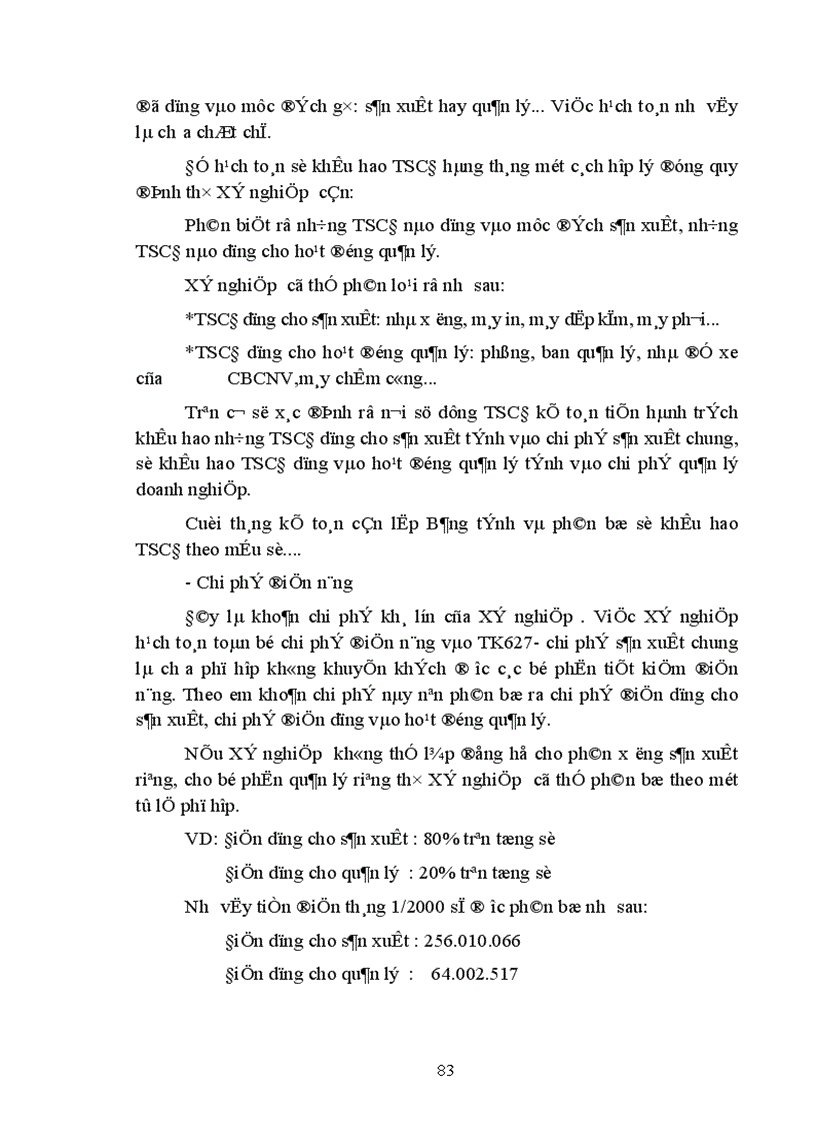 image for page Kế toán tập hợp chi phí sản xuất và tính giá thành ở Xí nghiệp in 15 1