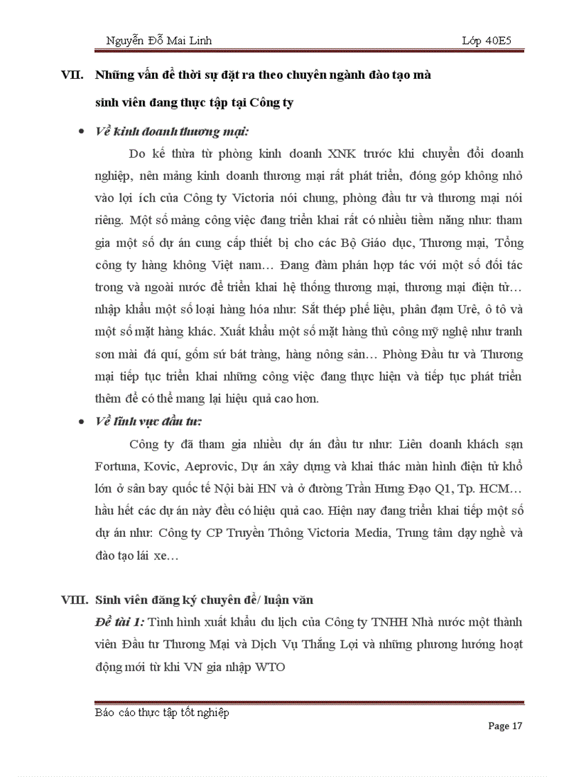 image for page Báo cáo thực tập tại Công ty TNHH một thành viên Đầu tư và Thương mại Dịch vụ Thắng Lợi