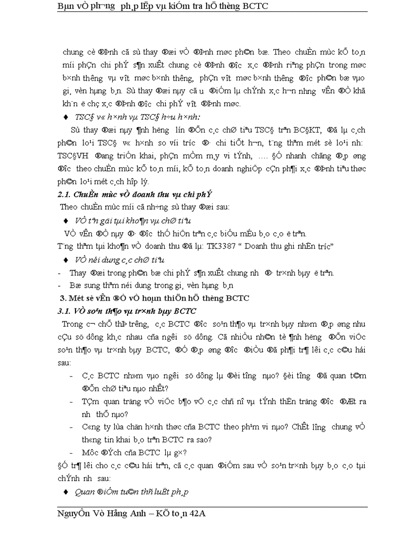 image for page Bàn về phương pháp lập và kiểm tra hệ thống BCTC Đề tài Bàn về phương pháp lập và kiểm tra hệ thống BCTC