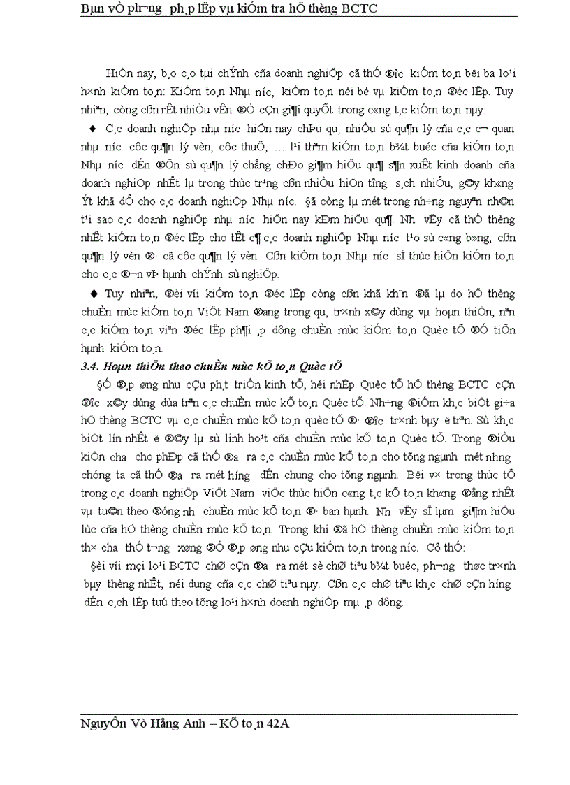 image for page Bàn về phương pháp lập và kiểm tra hệ thống BCTC Đề tài Bàn về phương pháp lập và kiểm tra hệ thống BCTC