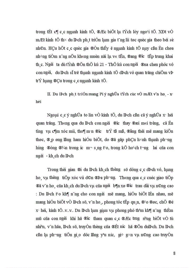 image for page Phương hướng phát triển ngành du lịch Việt Nam từ nay đến năm 2008
