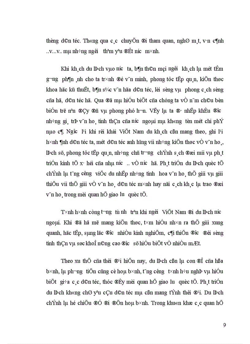 image for page Phương hướng phát triển ngành du lịch Việt Nam từ nay đến năm 2008