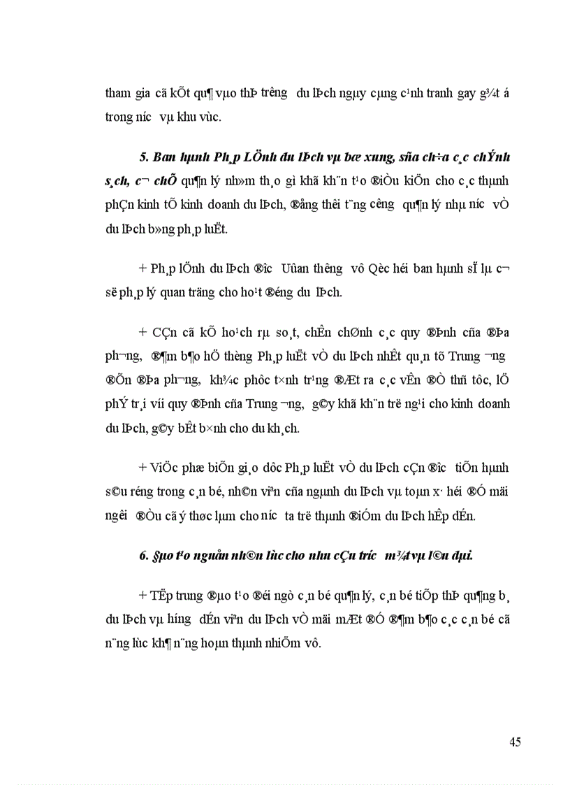 image for page Phương hướng phát triển ngành du lịch Việt Nam từ nay đến năm 2008
