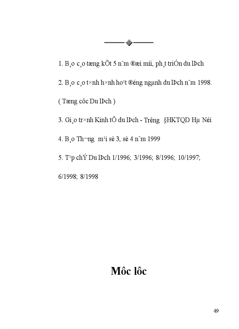 image for page Phương hướng phát triển ngành du lịch Việt Nam từ nay đến năm 2008