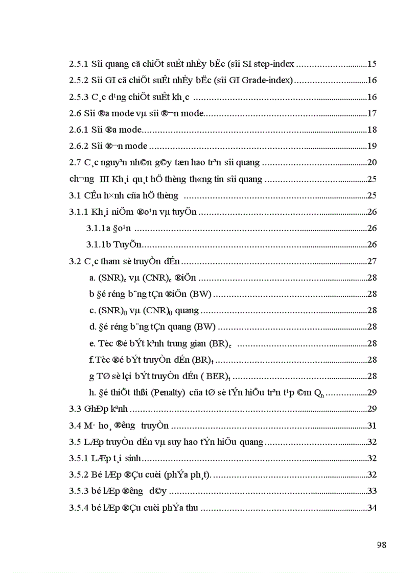 image for page Hệ thống thông tin quang