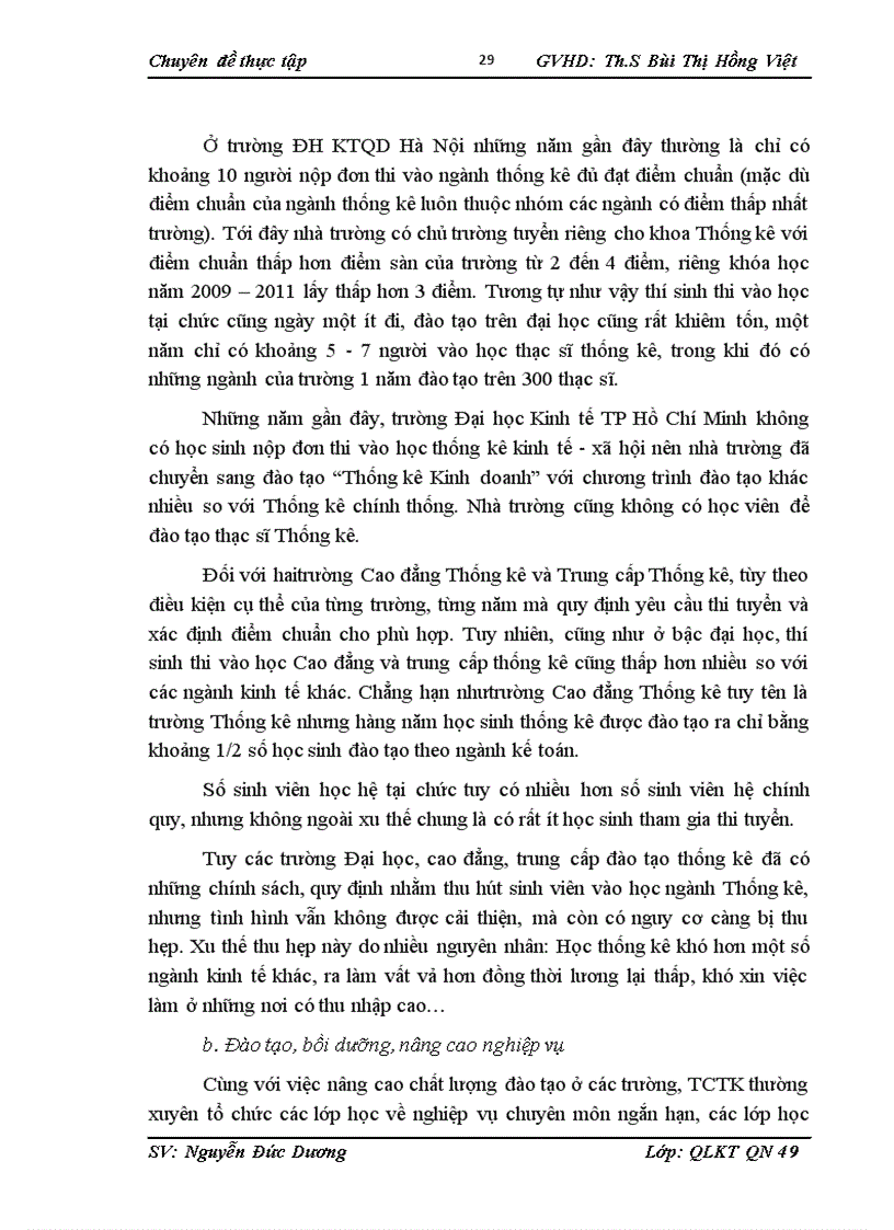 image for page Thực trạng công tác quản lý nguồn nhân lực tại Tổng cục thống kê 1