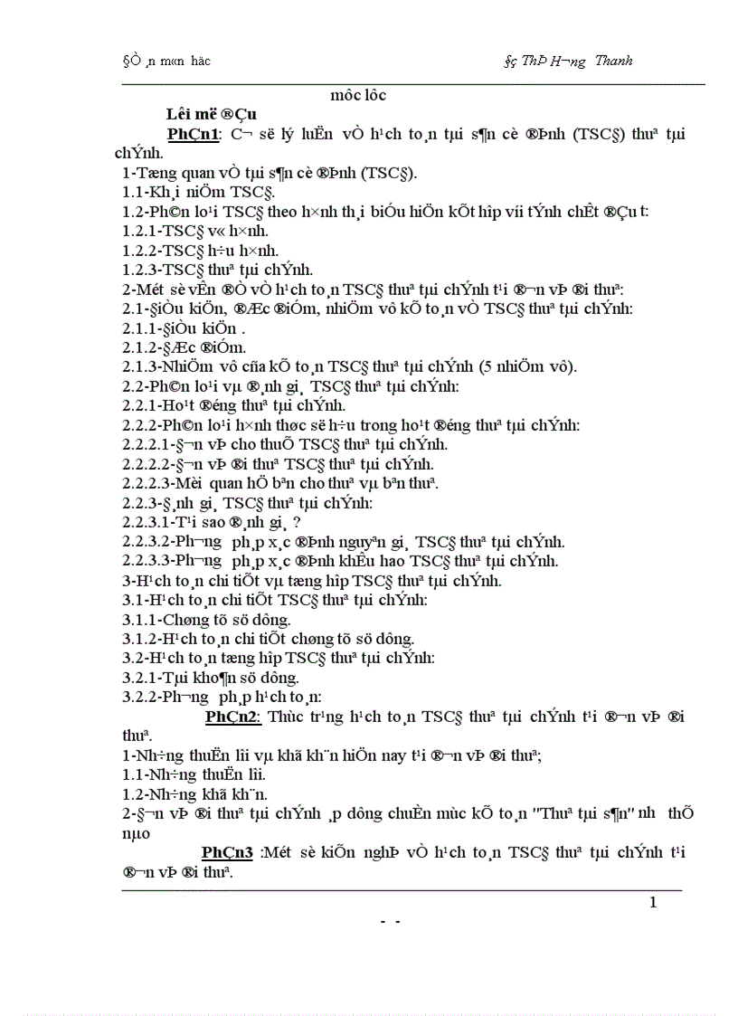 image for page Bàn về hạch toán tài sản cố định thuê tài chính tại đơn vị đi thuê 1