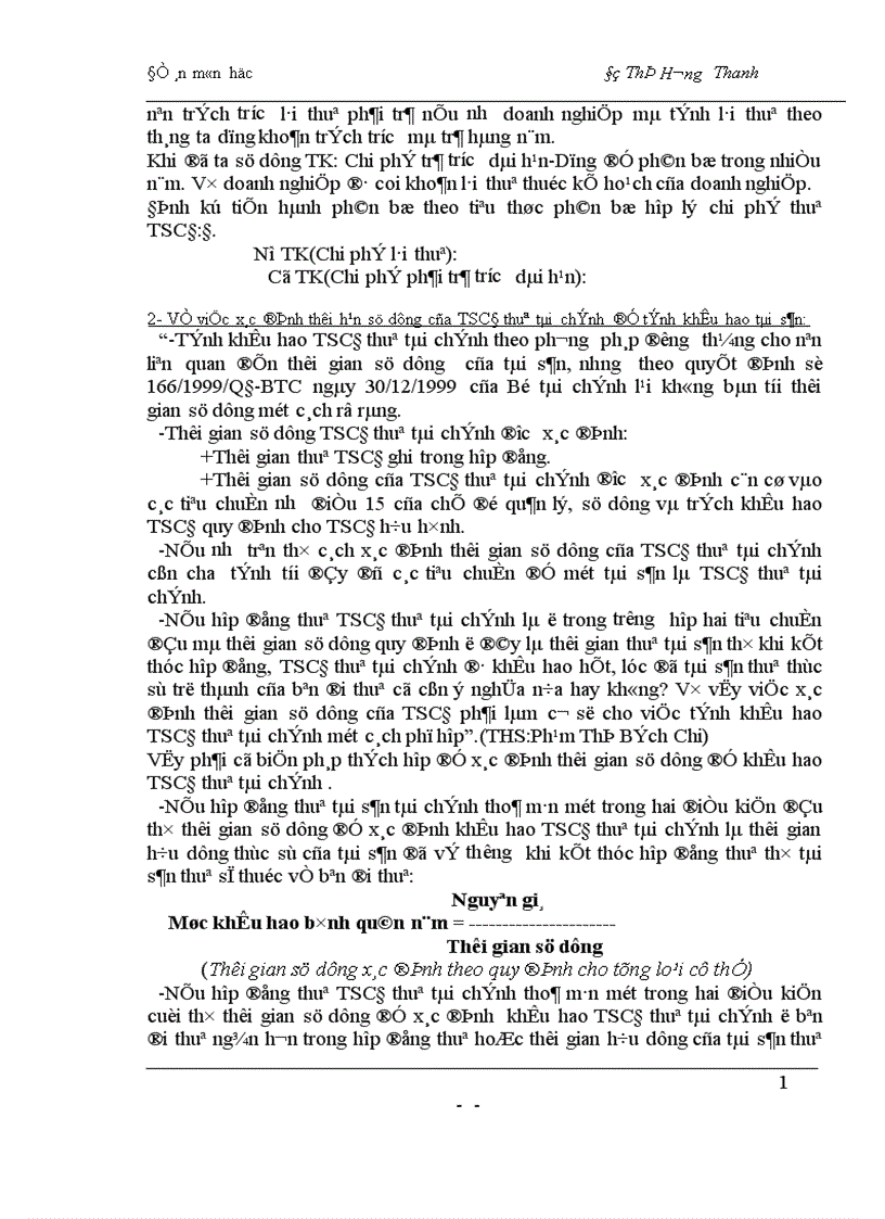 image for page Bàn về hạch toán tài sản cố định thuê tài chính tại đơn vị đi thuê 1