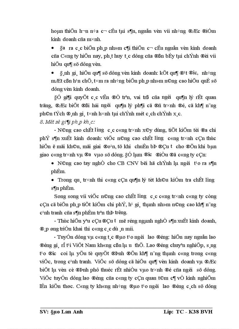image for page Giải pháp nâng cao hiệu quả sử dụng Vốn tại Công ty cổ phần Đầu Tư Phát Triển Khoa Bằng