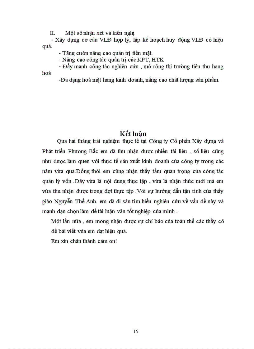 image for page Báo cáo thực tập tổng hợp tại Công ty Cổ phần Tư vấn và Phát triển Phương Bắc