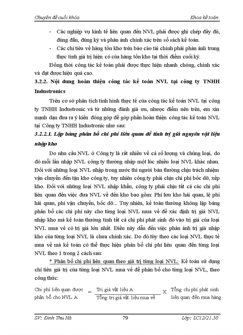 image for page Hoàn thiện kế toán nguyên vật liệu ở công ty TNHH Industronic