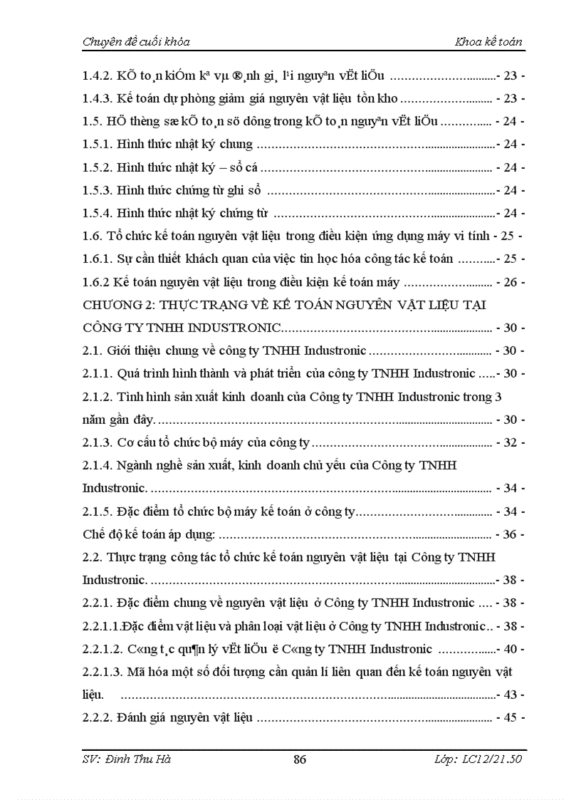image for page Hoàn thiện kế toán nguyên vật liệu ở công ty TNHH Industronic